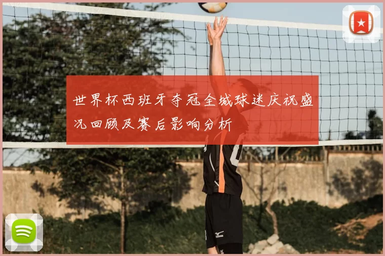 世界杯西班牙夺冠全城球迷庆祝盛况回顾及赛后影响分析