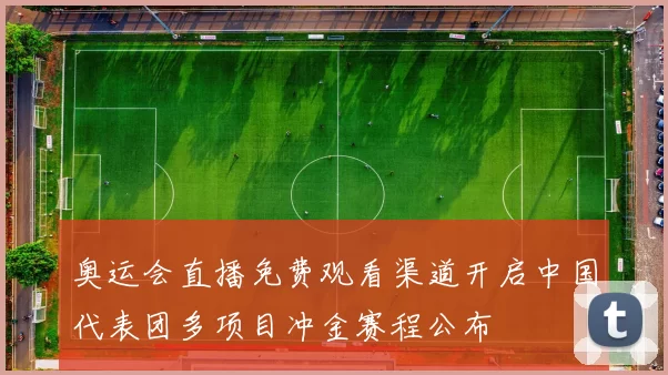 奥运会直播免费观看渠道开启中国代表团多项目冲金赛程公布